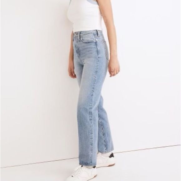 Madewell The Tall Curvy Perfect Vintage Straight Jean in Seyland Wash - Picture 3 of 16